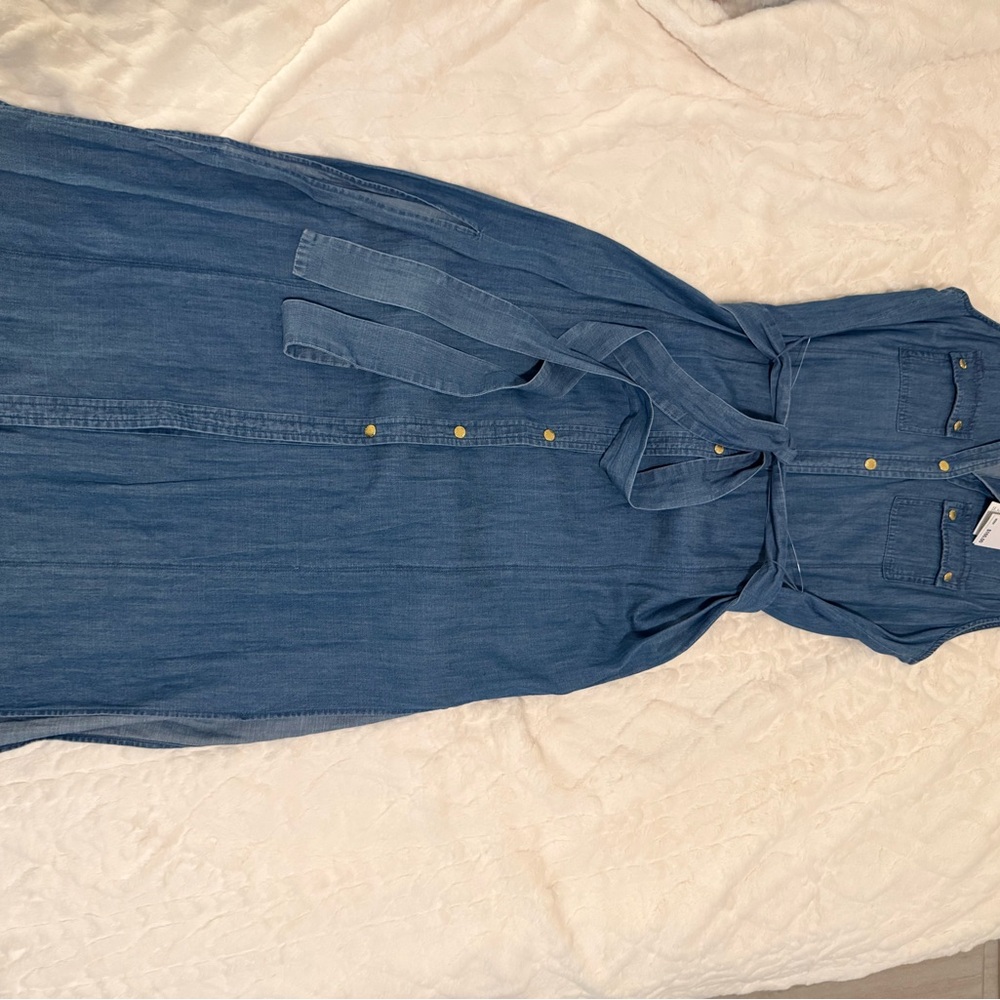 MICHAEL Michael Kors Denim Maxi Dress